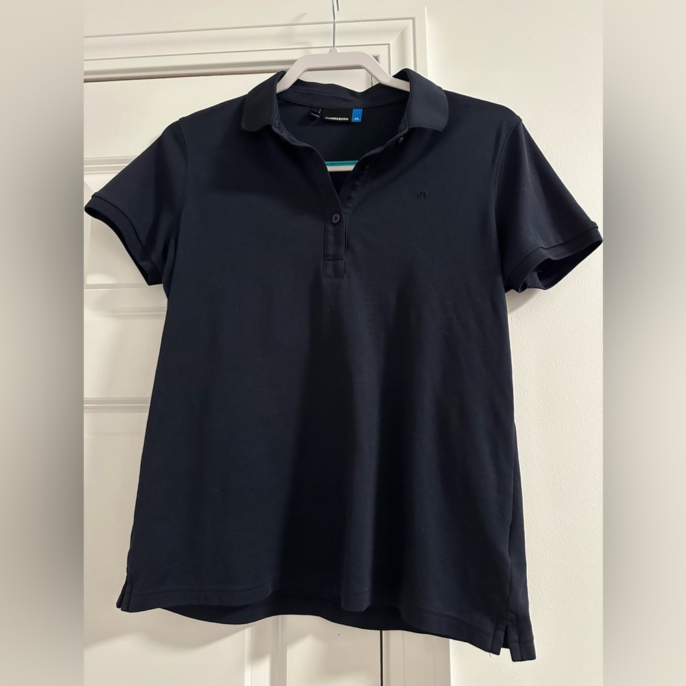 J. Lindeberg navy ladies’ polo